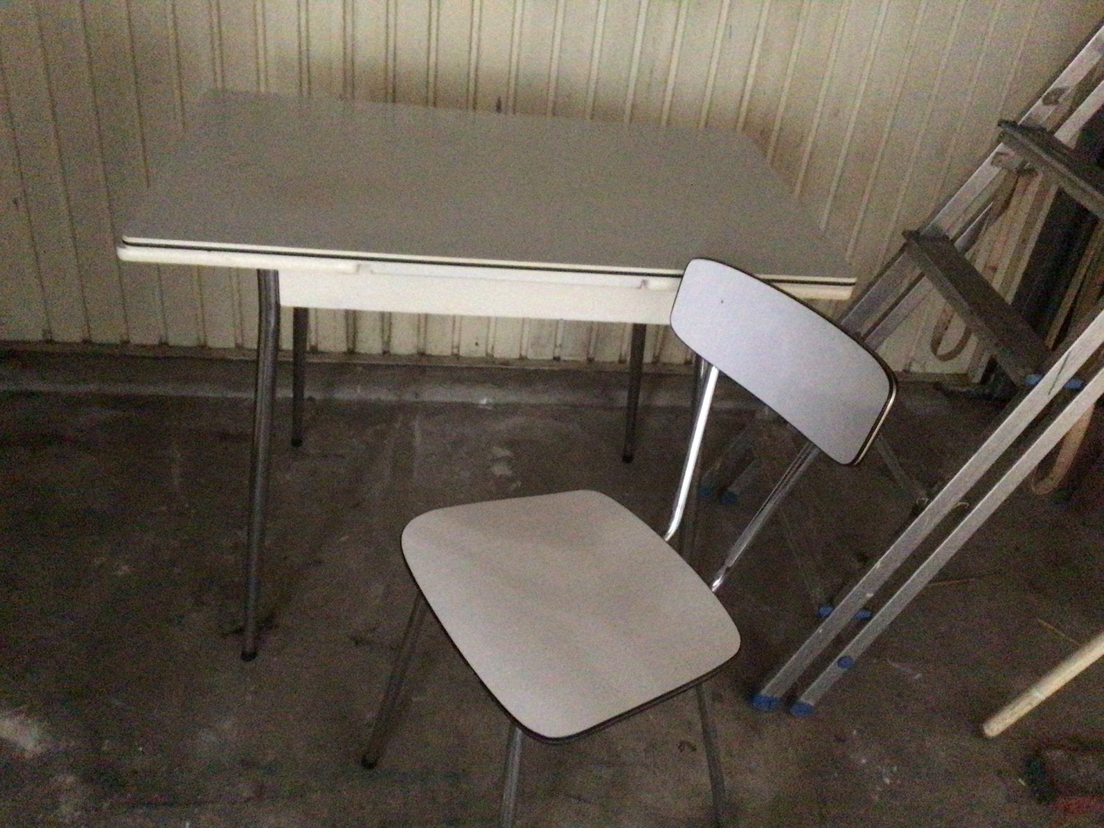Formica keukentafel, Huis en Inrichting, Ophalen, Zo goed als nieuw