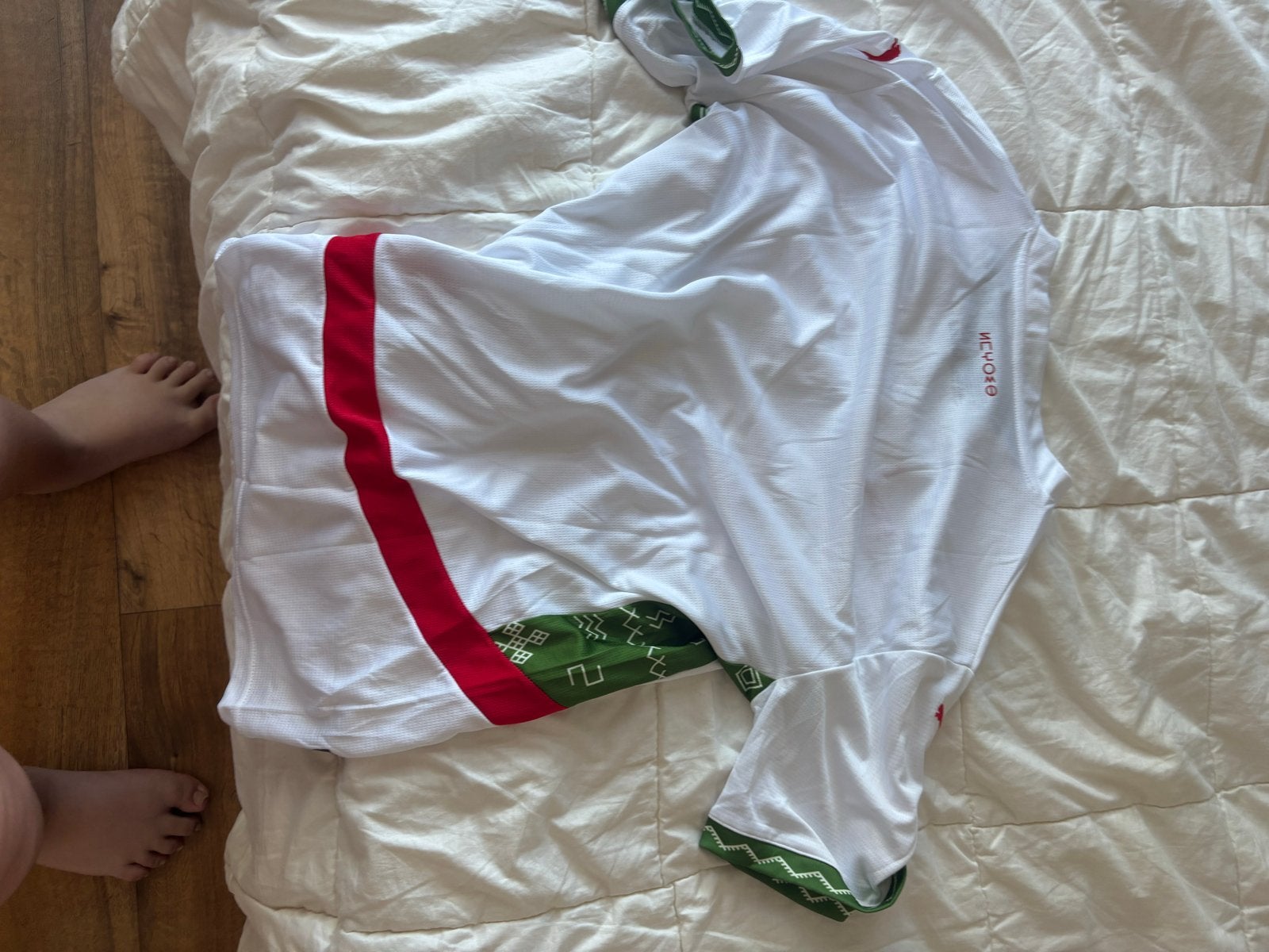 Puma Marokko uitshirt WK 2022/afcon 2025 - Maat L, Maat 52/54 (L), Wit, Ophalen of Verzenden, Zo goed als nieuw