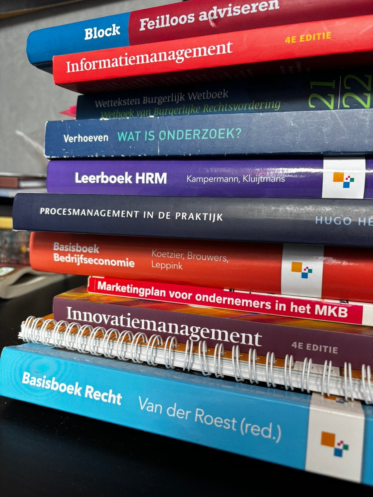 Studieboeken Bedrijfskunde Jaar 1-4 (diverse titels), Boeken, Ophalen of Verzenden, Gamma, HBO