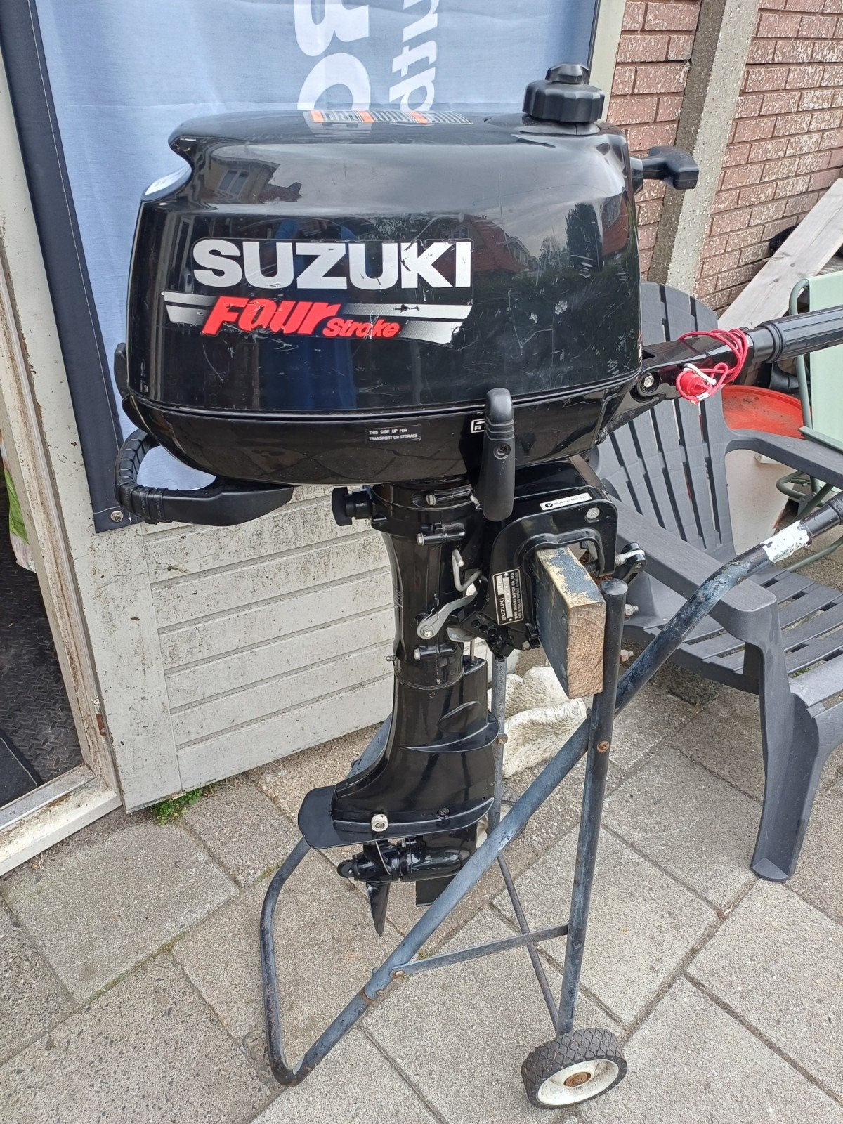 TE KOOP 4PK SUZUKI 4TAKT KORTSTAART, Watersport en Boten, Ophalen, Gebruikt, Minder dan 5 pk, Viertaktmotor