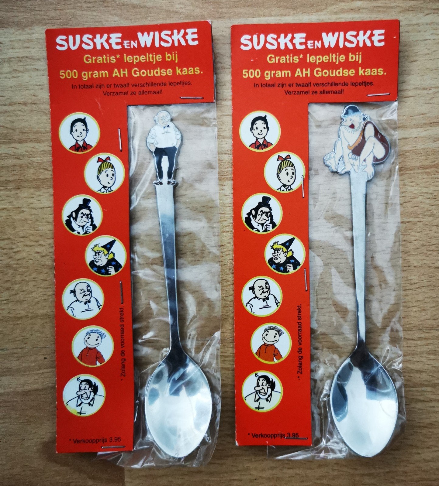 Originele Suske en Wiske lepeltjes 2000 - Nieuw, Ophalen of Verzenden, Nieuw