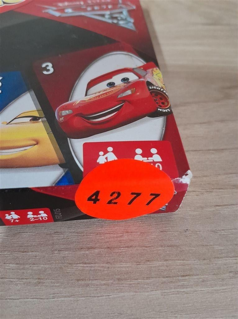 uno cars 3 disney - s4277, Hobby en Vrije tijd, Verzenden, Zo goed als nieuw
