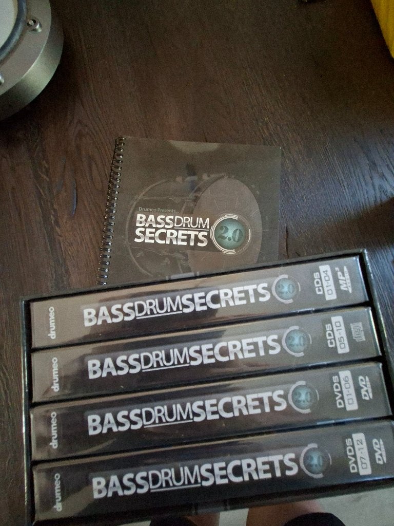 Bass drum secrets 2.0 - DVD en boek, Muziek en Instrumenten, Ophalen of Verzenden, Nieuw, Overige merken