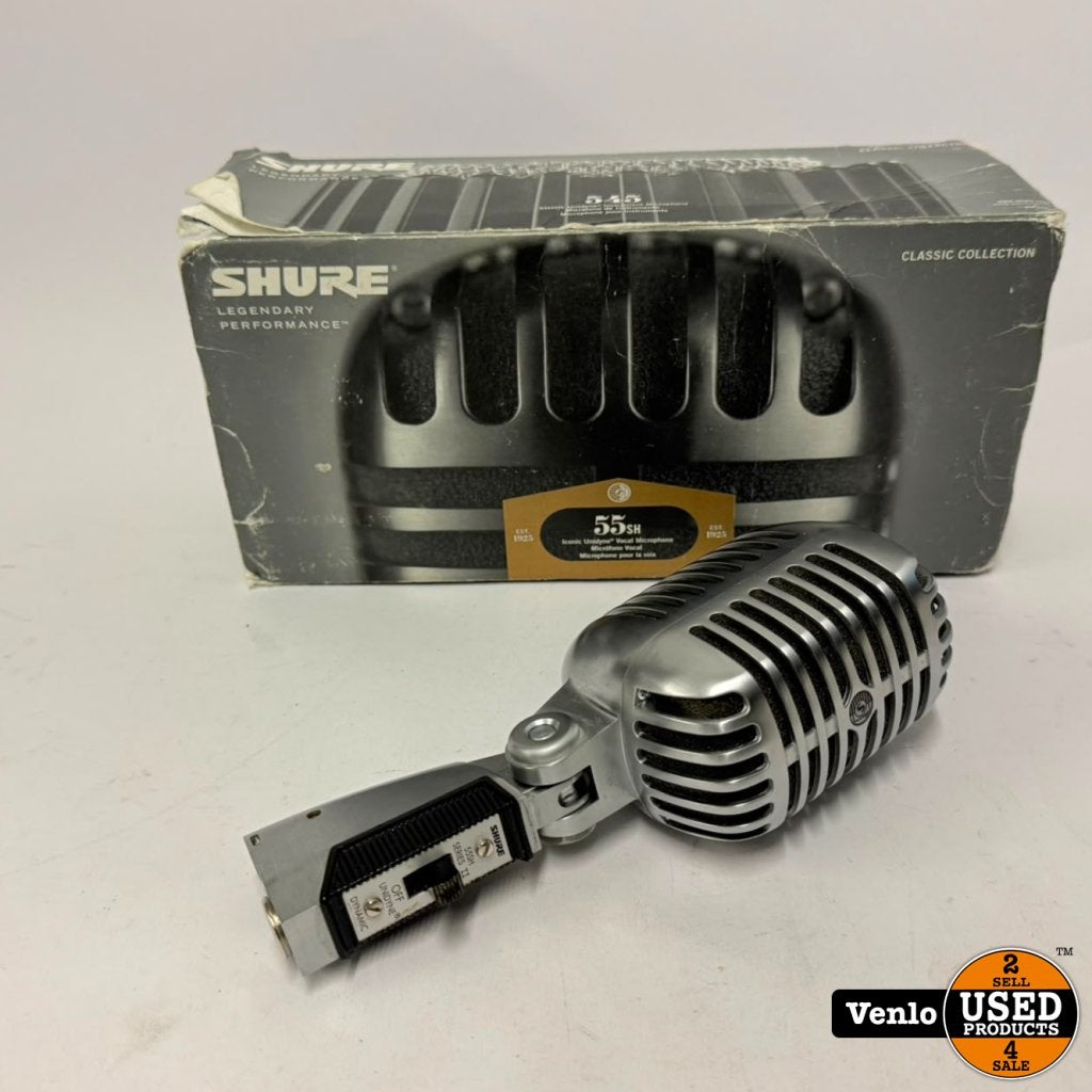 Shure 55SH Series II  | ZGAN, Muziek en Instrumenten, Flex Ltd., Gebruikt, https://flex.com/contact-us, Nobelstraat 10, 5807 GA Oostrum LB, Limburg, Nederland