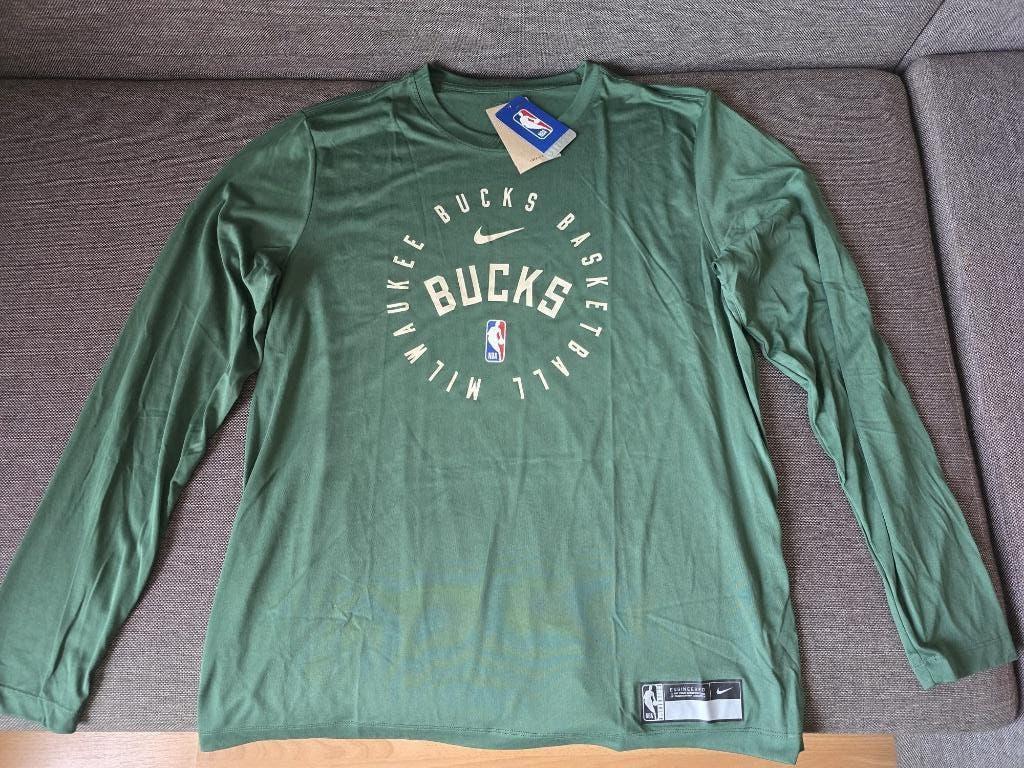 Trainingsshirt Milwaukee Bucks XL, Zwart, Ophalen of Verzenden, Voetbal, Maat 56/58 (XL)