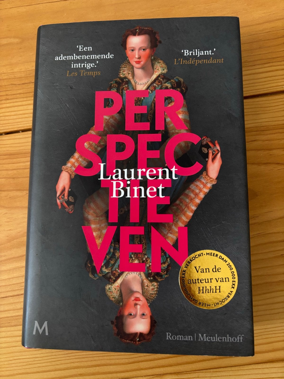 Perspectieven - Laurent Binet hardcover, Ophalen of Verzenden, Zo goed als nieuw