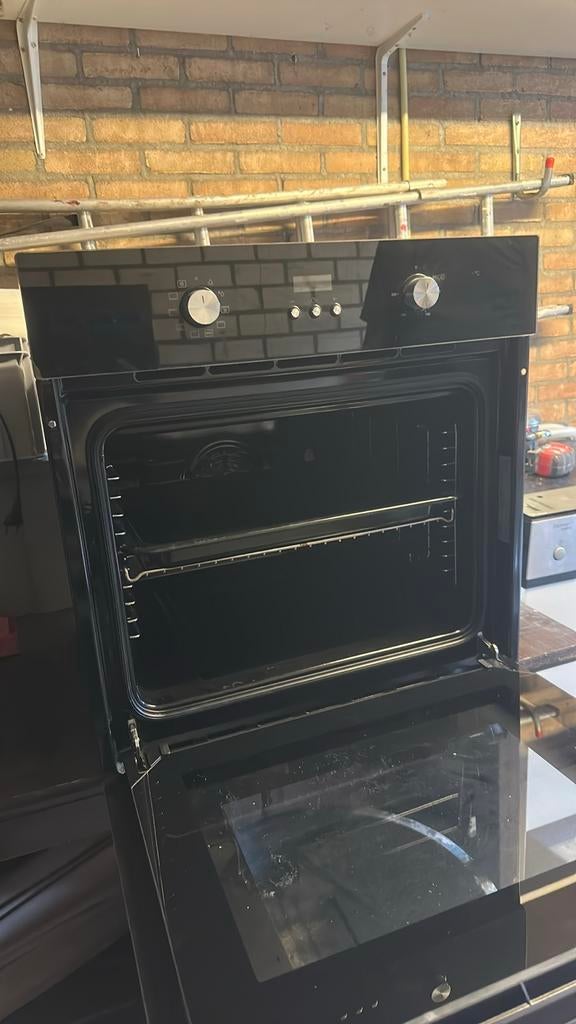 Pelgrim Inbouw Oven Zwart - Zo goed als nieuw, Oven, Hete lucht, 60 cm of meer, Zo goed als nieuw