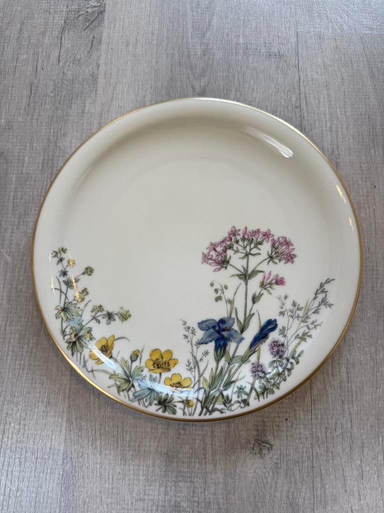 Krautheim Selb Bavaria ontbijtbord – Wiesengrund scène M, Antiek en Kunst, Antiek | Servies los, Ophalen of Verzenden