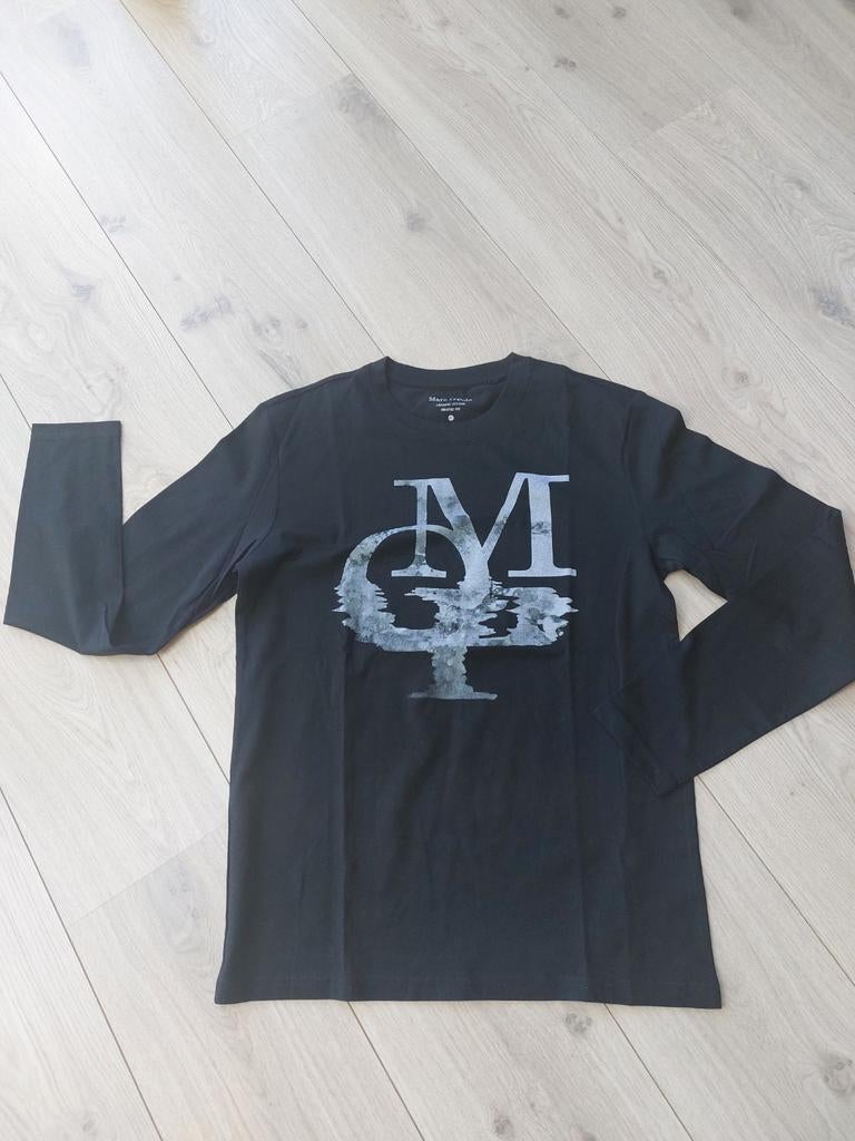Marc O'Polo heren shirt met opdruk, Ophalen of Verzenden, Nieuw, Zwart