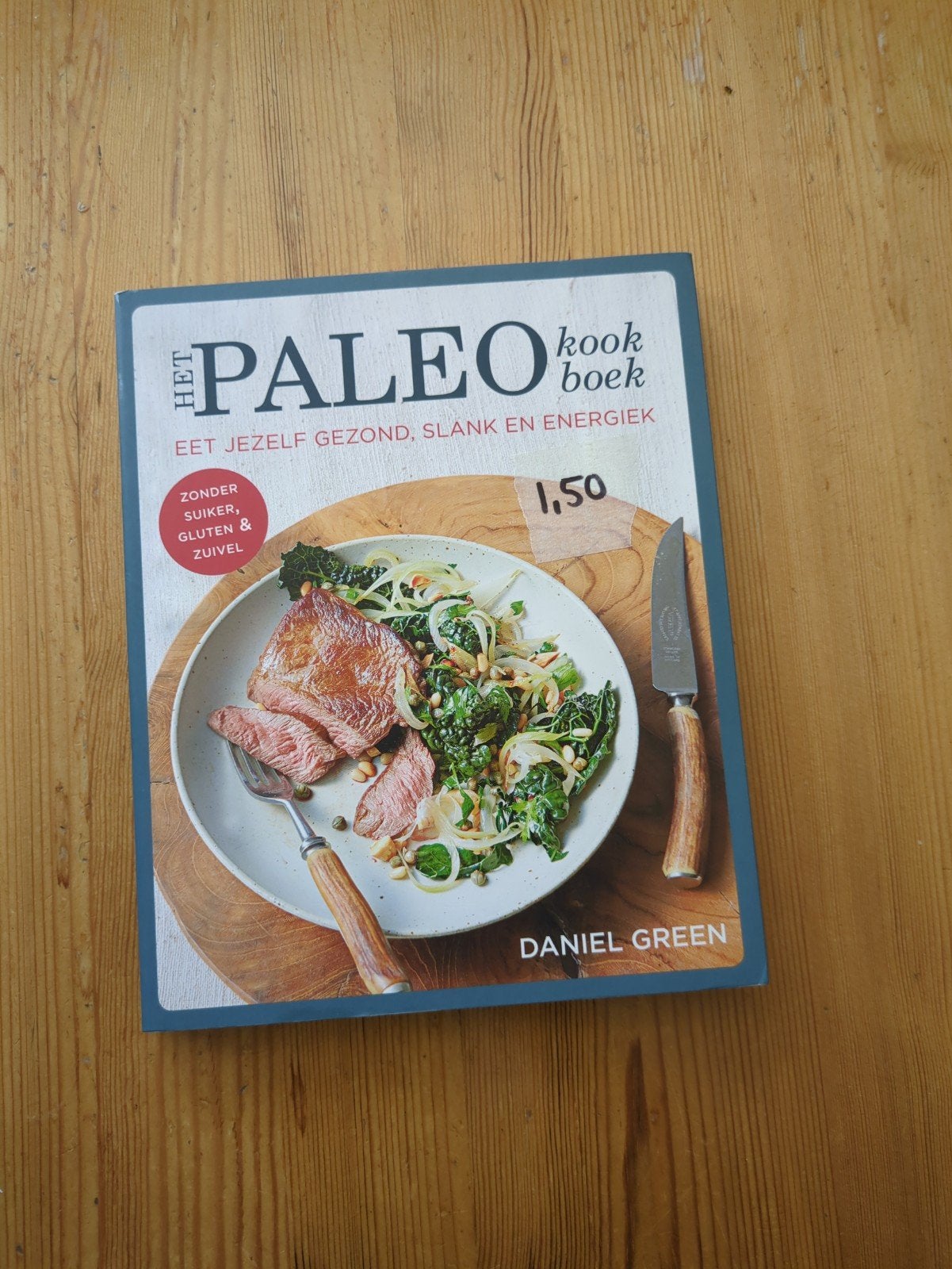 Het Paleo Kookboek - Gezond, Slank en Energiek, Gelezen, Hoofdgerechten, Ophalen of Verzenden, Gezond koken