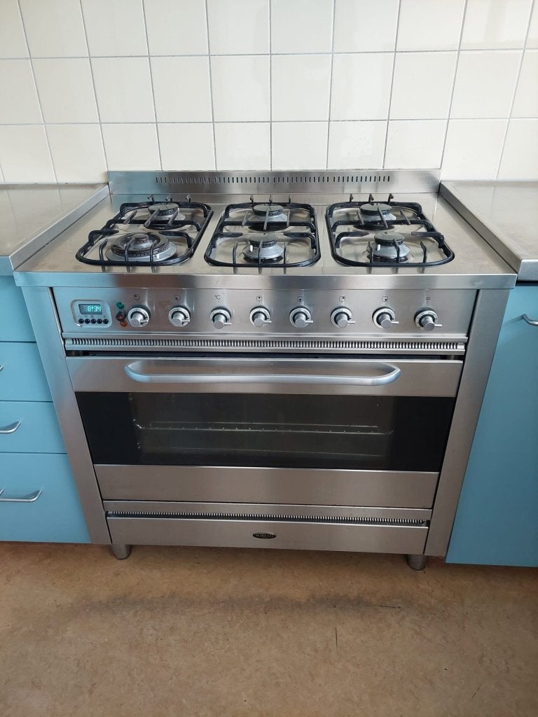 Boretti gasfornuis, Ophalen, Gebruikt, 60 cm of meer, Gas