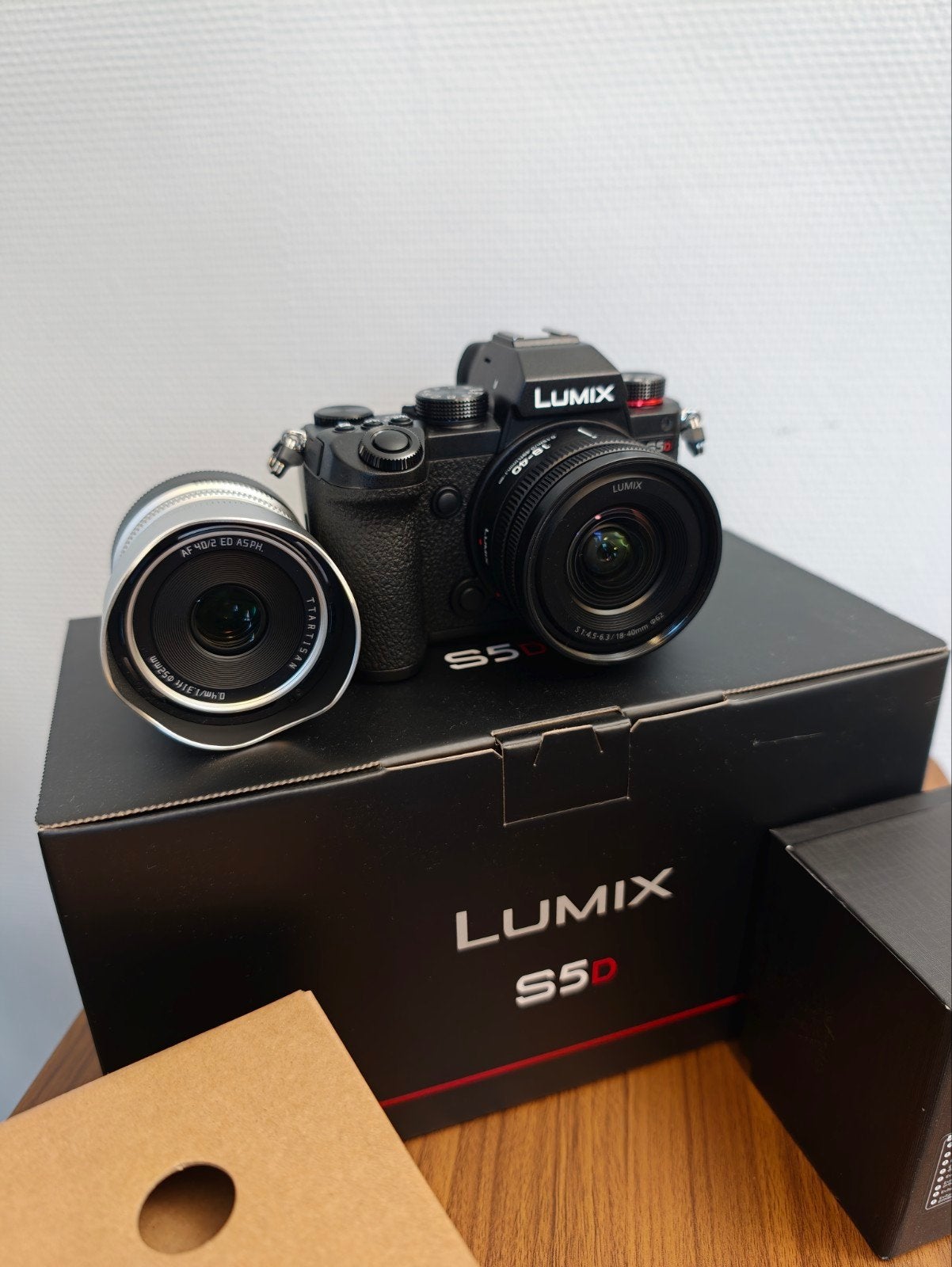 Panasonic s5d 18-40mm lens met accessoires & extra's!, Bluetooth, Ophalen of Verzenden, Zo goed als nieuw, 24 megapixels