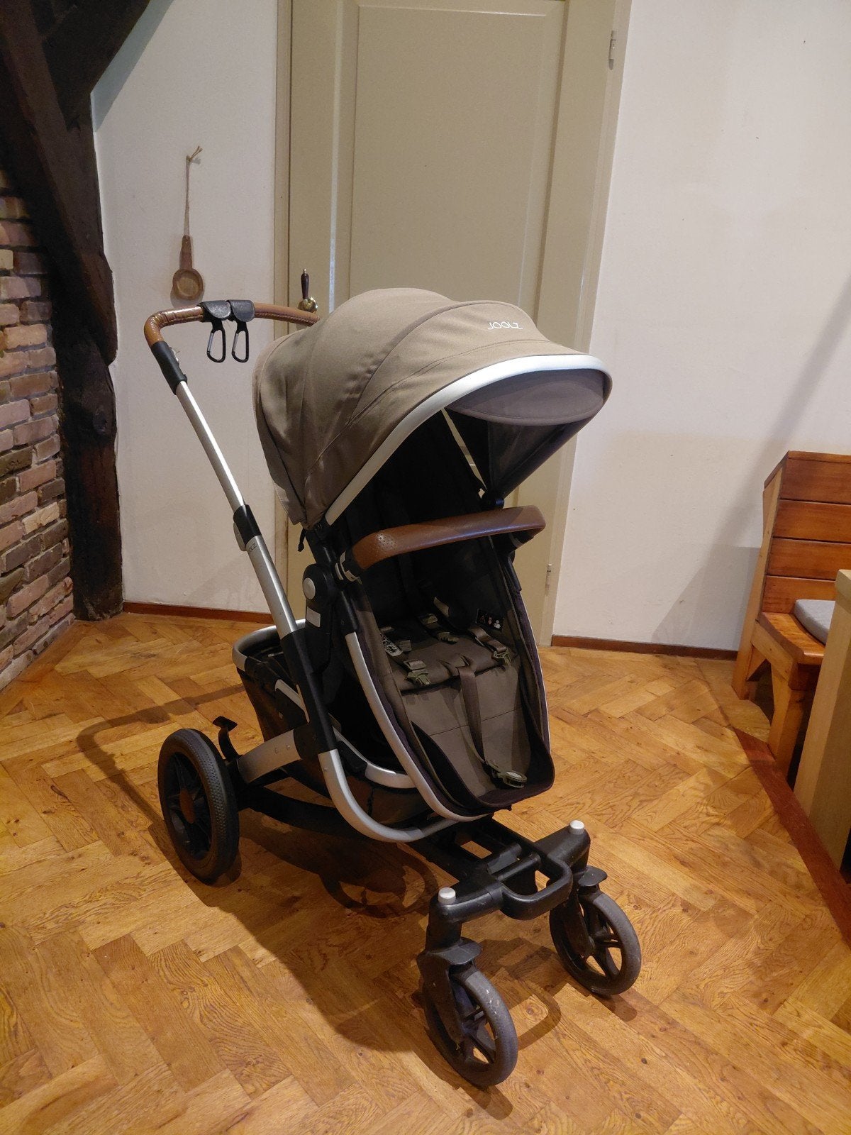 Joolz kinderwagen - gebruikt, Kinderen en Baby's, Kinderwagens en Combinaties, Gebruikt, Verstelbare duwstang, Ophalen, Kinderwagen