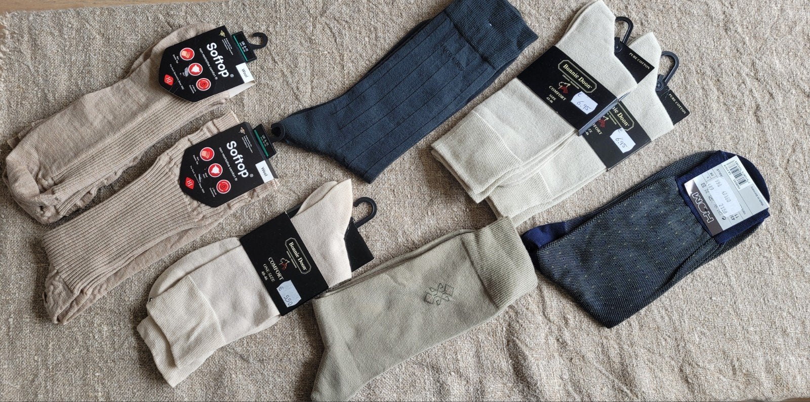 Diverse Herensokken - Nieuw 43-46, Kleding | Heren, Sokken en Kousen, Softop, Bonnie Doon, HOM, Overige kleuren, Ophalen of Verzenden