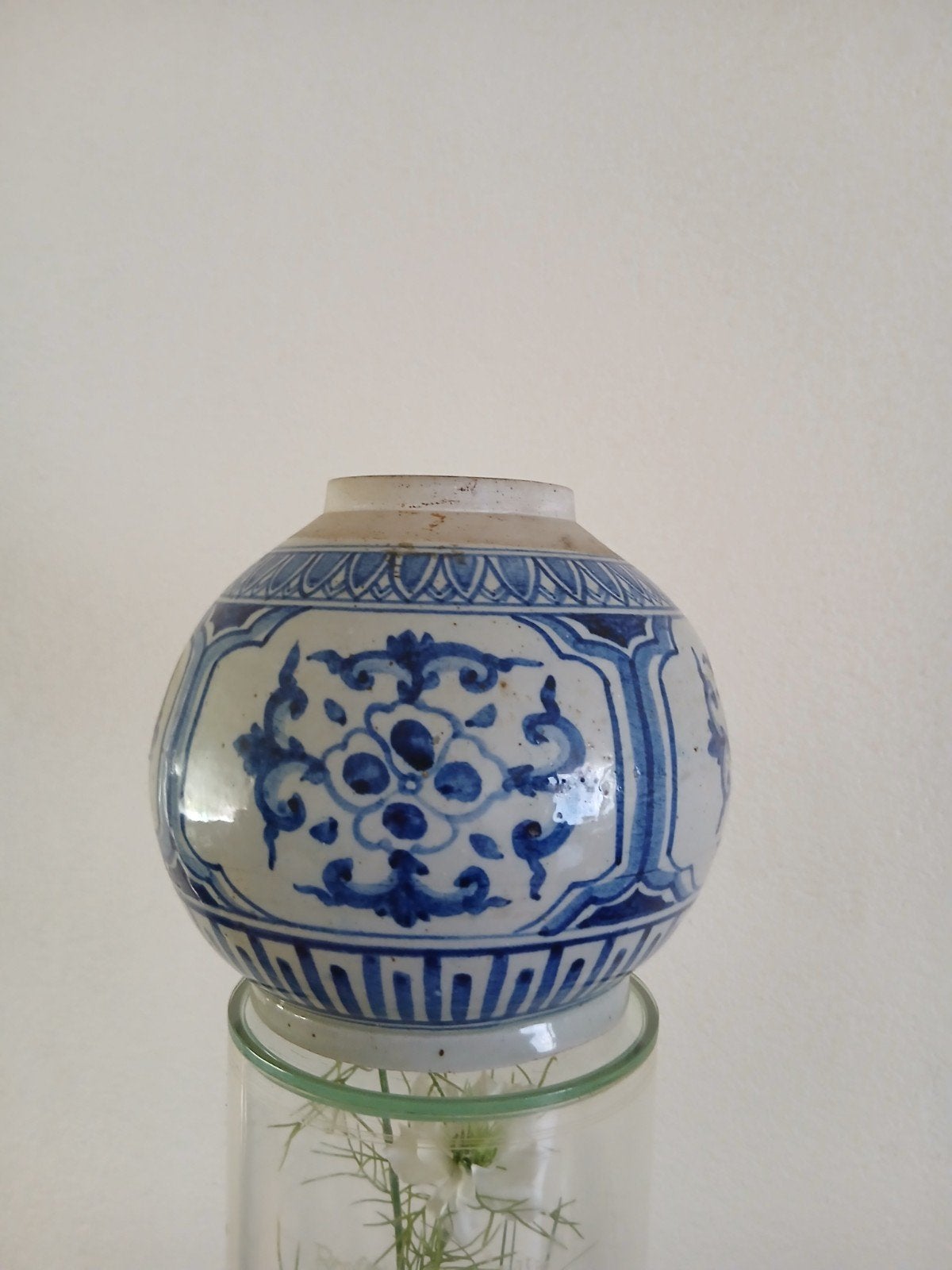 Chinese of thaise pot gemberpot vaas, Ophalen of Verzenden, Gebruikt