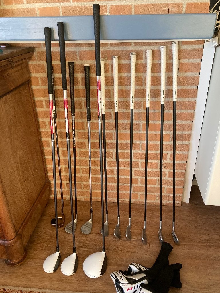 Golfclub Set:Taylor Made Woods, Ping G400 Irons, Ping Putter, Sport en Fitness, Golf, Ophalen, Gebruikt, Club, Ping