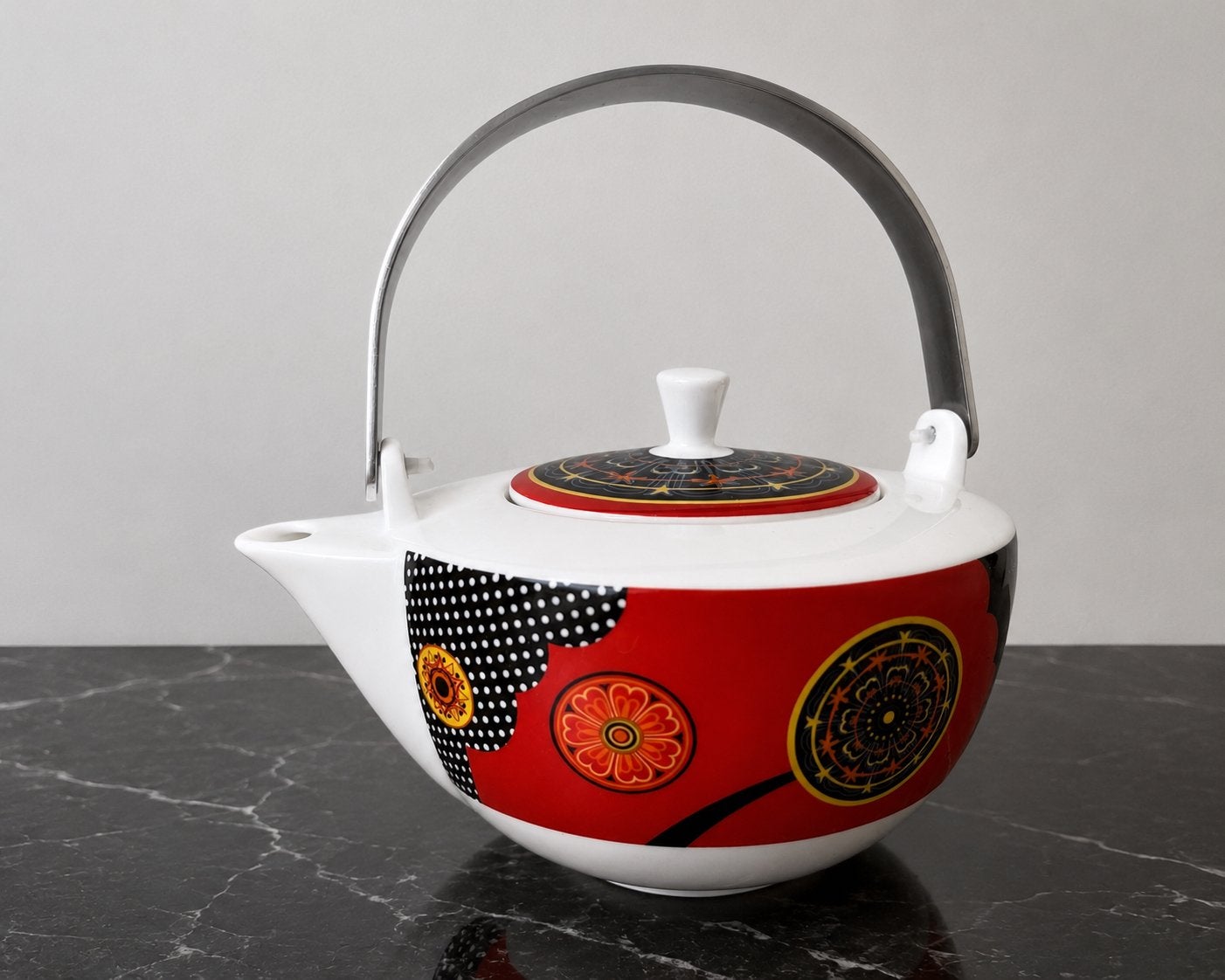 Ritzenhoff My Lian design theepot – Bone China, Overige typen, Ophalen of Verzenden, Zo goed als nieuw, Overige stijlen