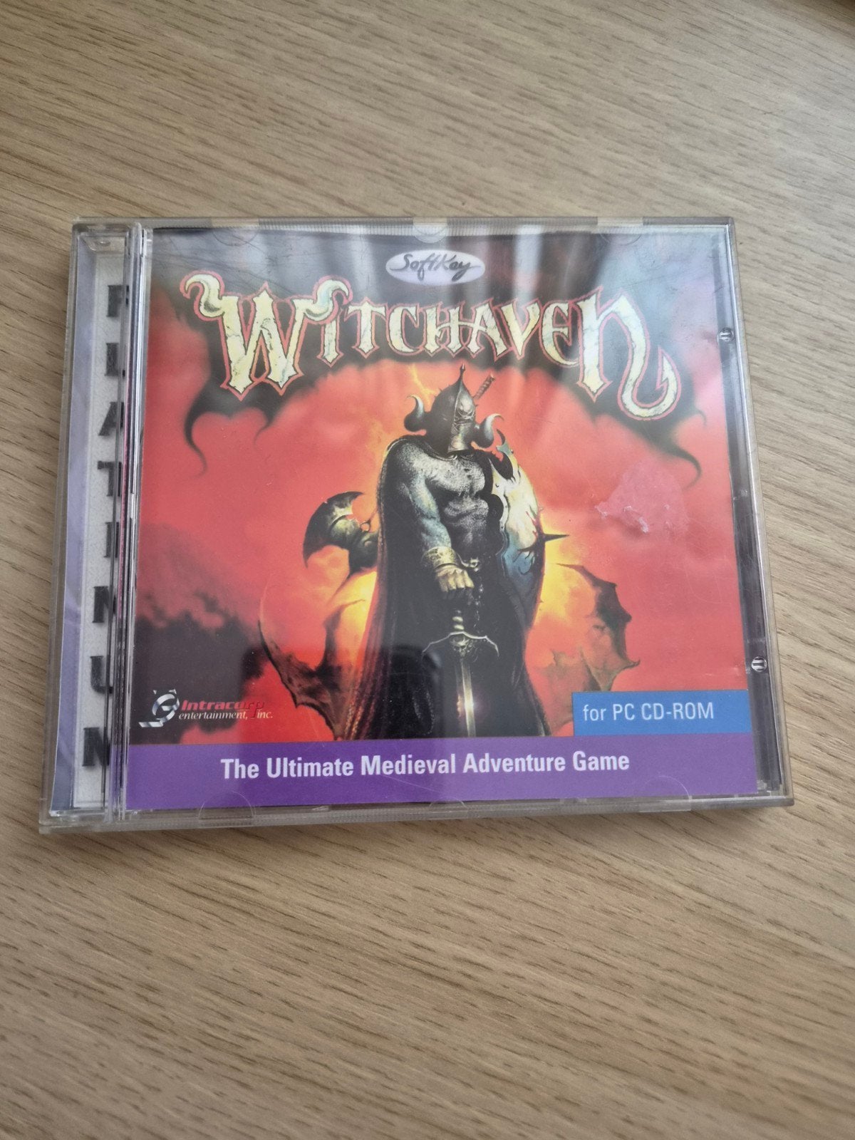 Witchaven (PC CD-ROM, 1996) – Retro MS-DOS Game (SoftKey Pla, 1 speler, Ophalen of Verzenden, Zo goed als nieuw, Vanaf 3 jaar