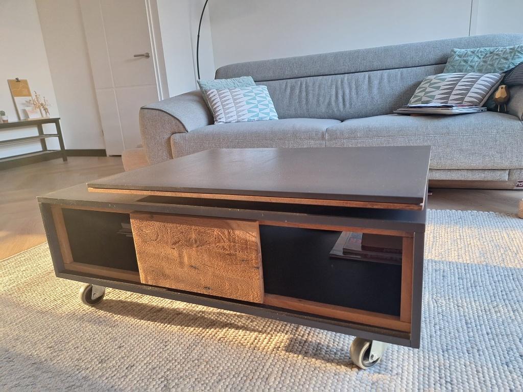 Xooon salontafel Cenon, Huis en Inrichting, Ophalen, Gebruikt, 100 tot 150 cm, 50 tot 100 cm