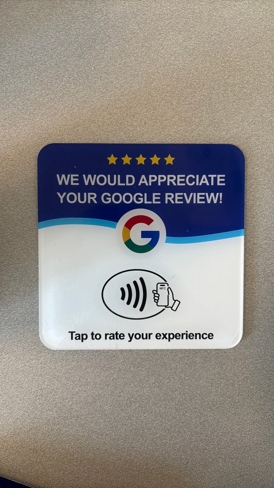 Google review kaart, Computers en Software, Scanners, Ophalen of Verzenden, Nieuw, Overige typen