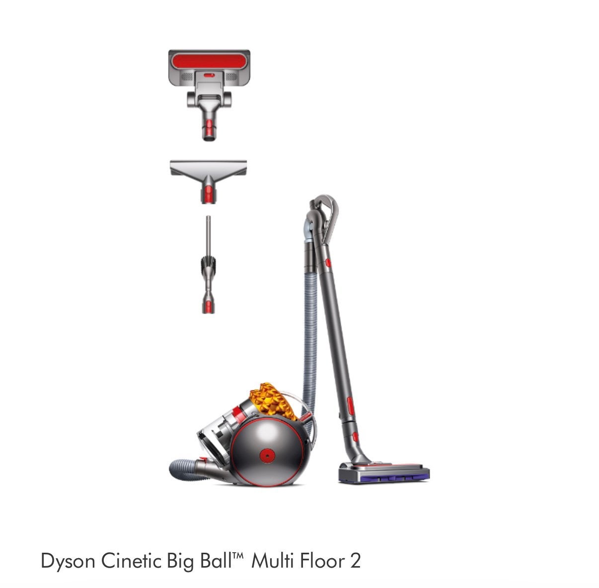 Dyson Cinetic Big Ball Multi Floor 2 sledestofzuiger, Ophalen, Zo goed als nieuw