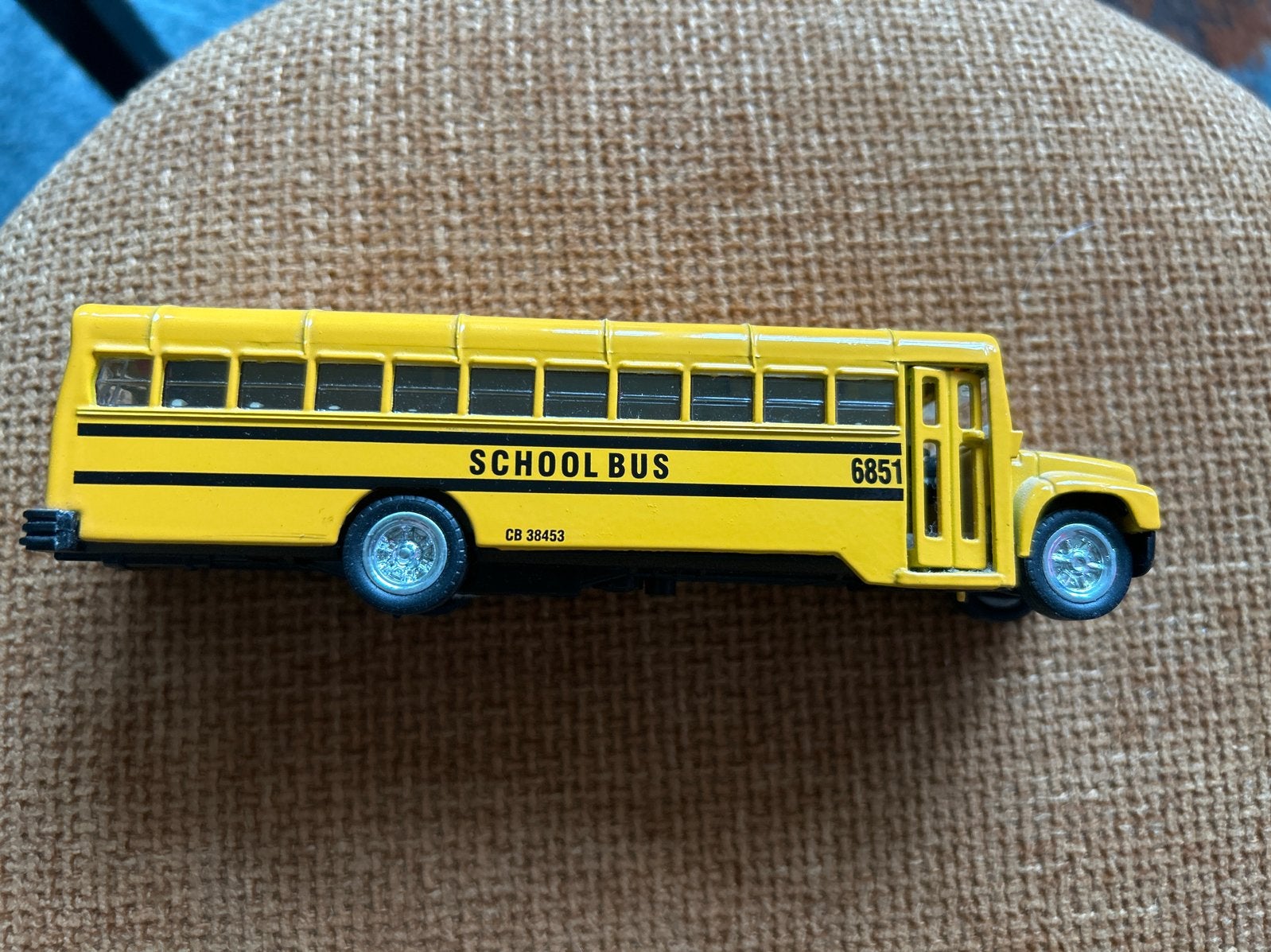 Gedetailleerde Schoolbus Model - Geel, Overige merken, Gebruikt, 1:50 of kleiner, Overige typen