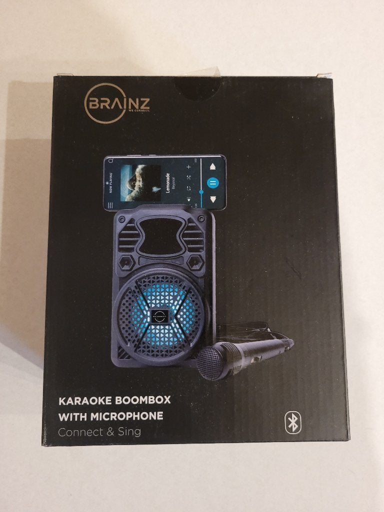 BRAINZ Bluetooth Boombox S40 - Zonder microfoon, Ophalen of Verzenden, Nieuw, Luidspreker(s)