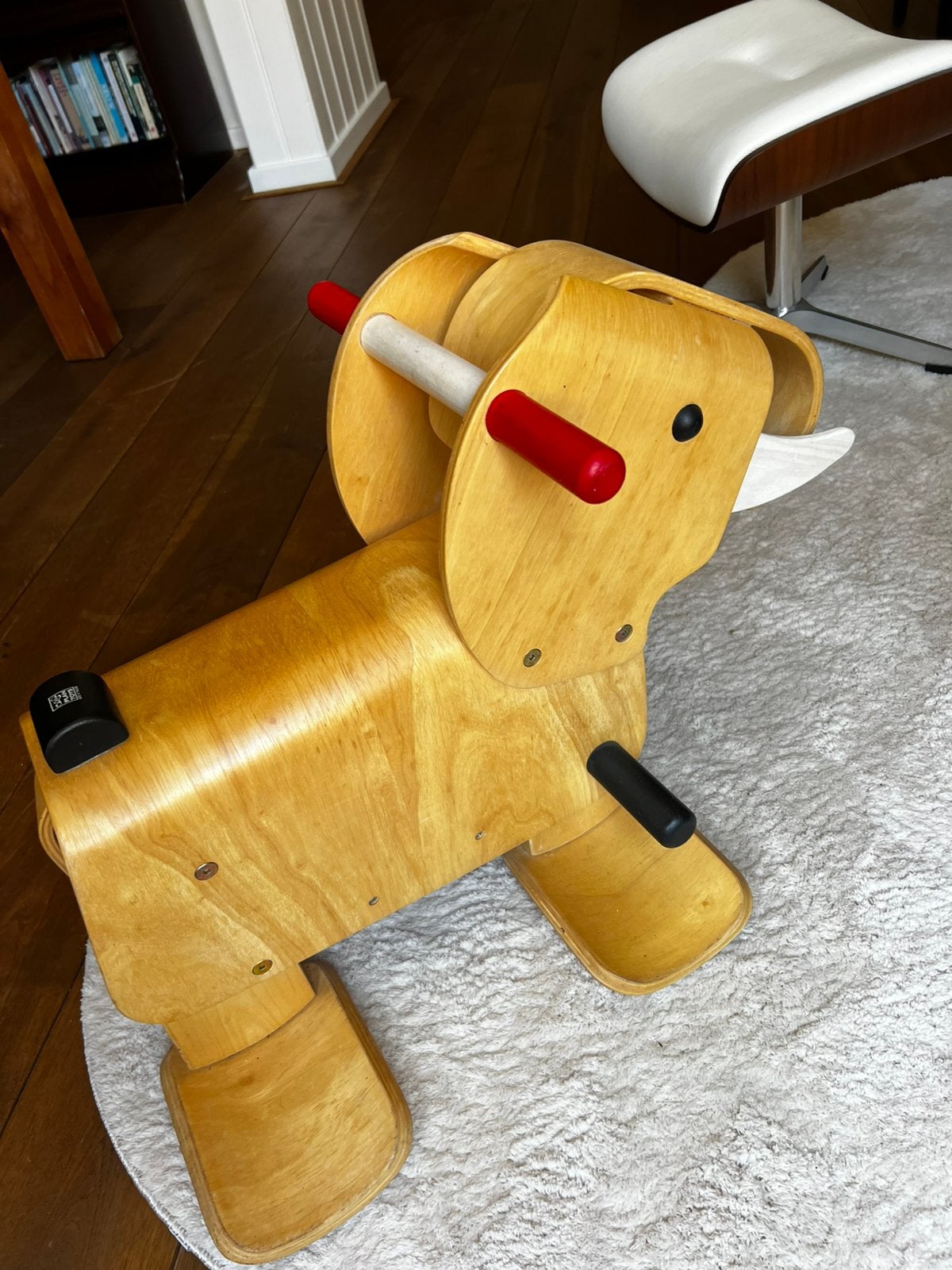 Plan Toys houten loop olifant, Ophalen, Zo goed als nieuw
