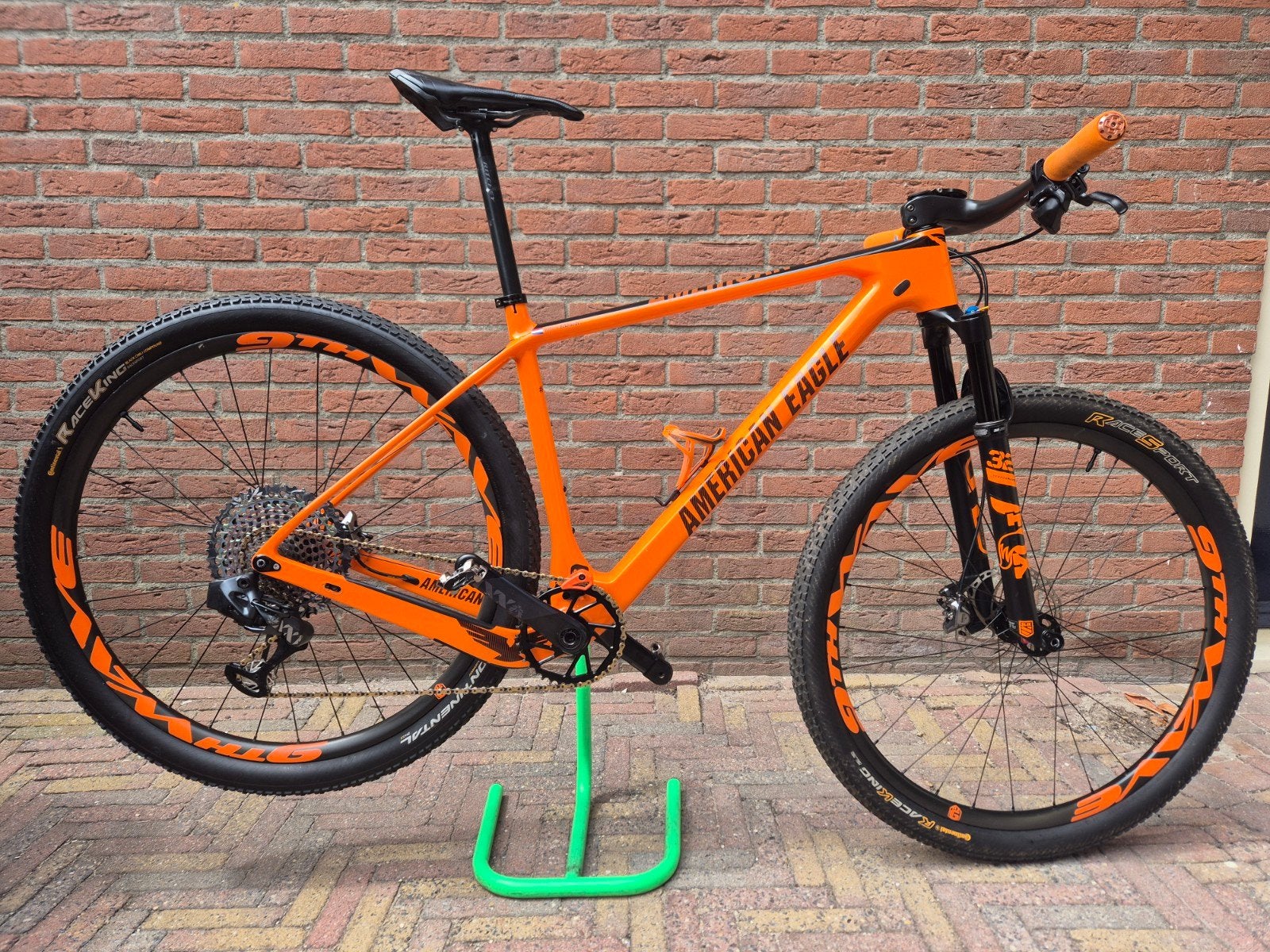 American Eagle Atlanta 2.0 Mountainbike, Hardtail, Heren, Zo goed als nieuw, Schijfrem