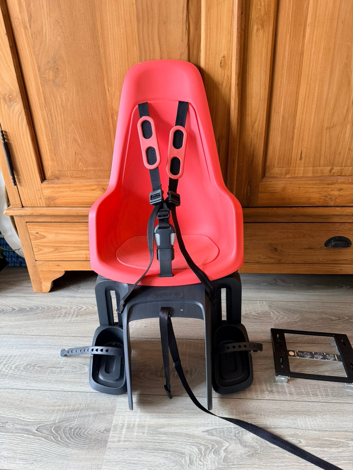 Bobike Achterzitje - Koraal, Ophalen, Achterzitje, 9 t/m 18 kg, Gebruikt