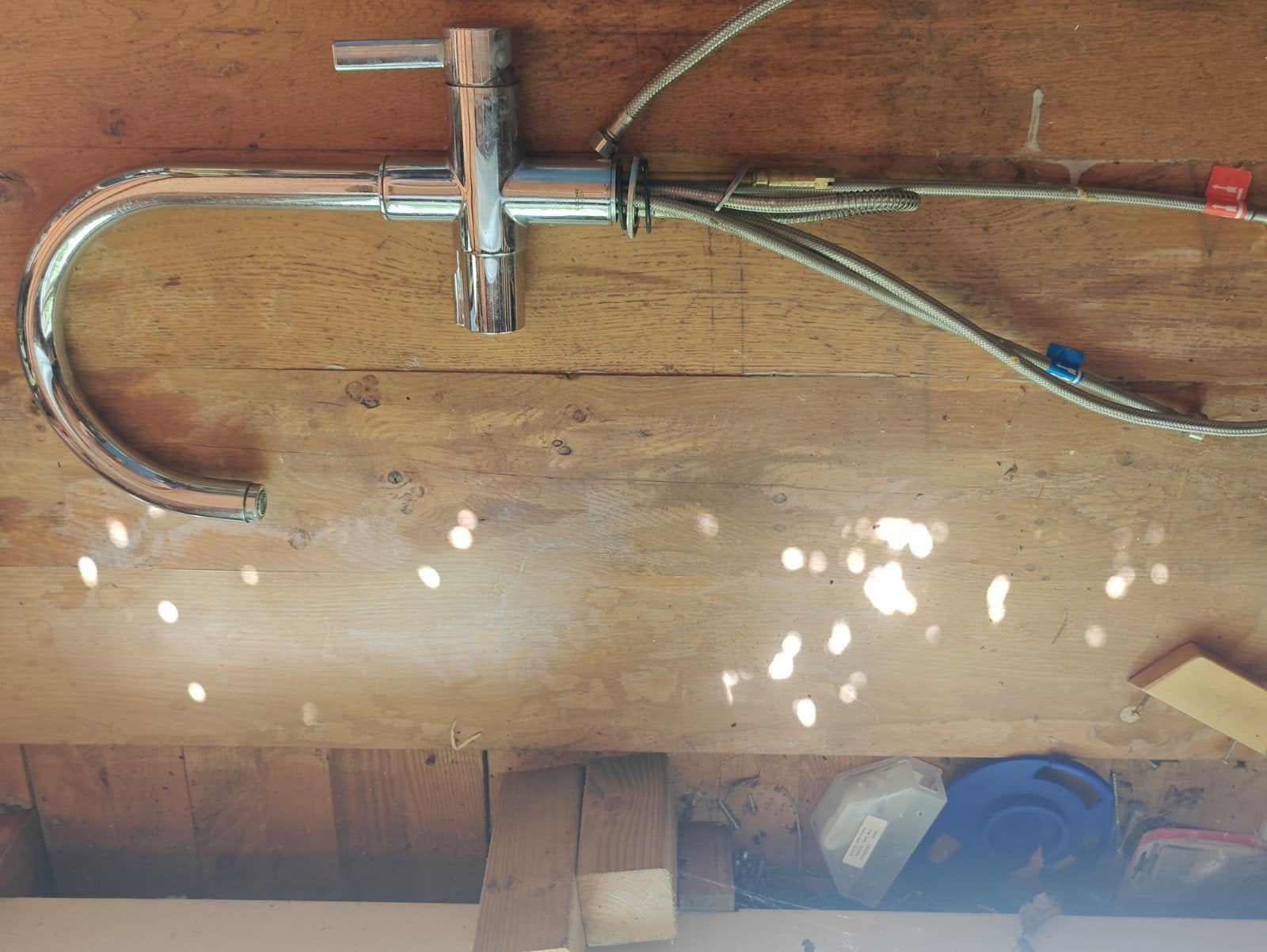 Grohe Red alleen de kraan - Keukenkraan, Ophalen of Verzenden, Gebruikt, Chroom, Kraan