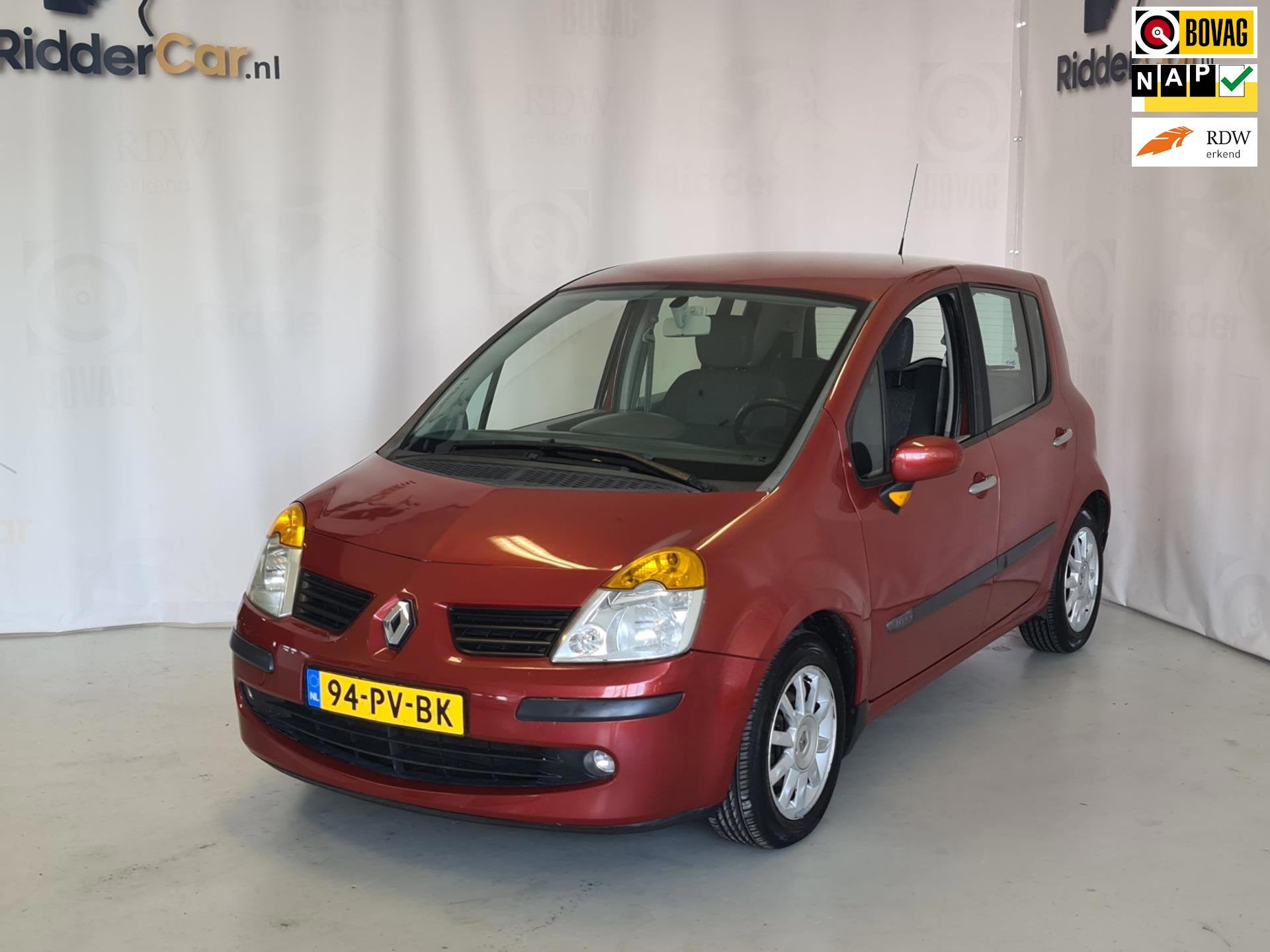 Renault Modus 1.6 Dynamique |AUTOMAAT|NAP|CRUISE|APK 05-27|V, Gebruikt, 4 cilinders, Origineel Nederlands, Bedrijf
