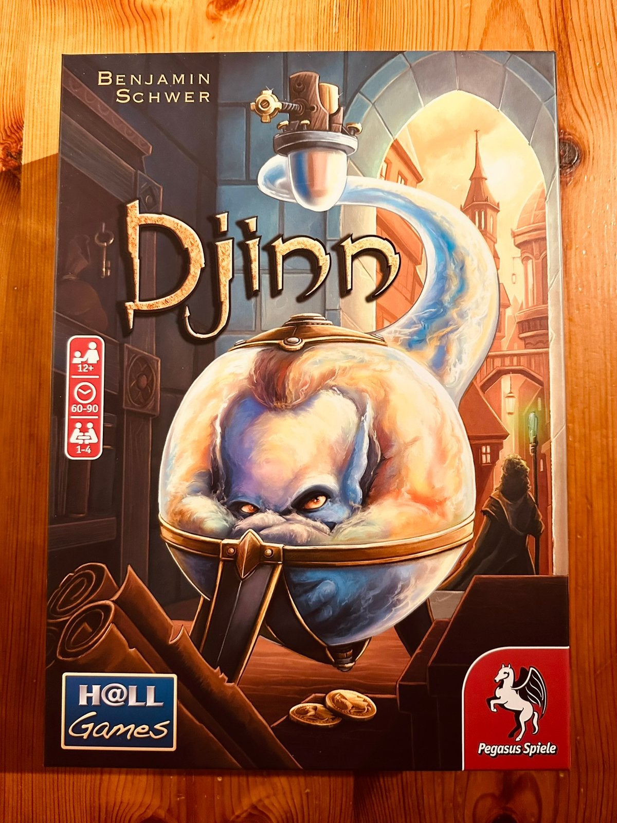 Djinn (Engels), Een of twee spelers, Ophalen of Verzenden, Zo goed als nieuw