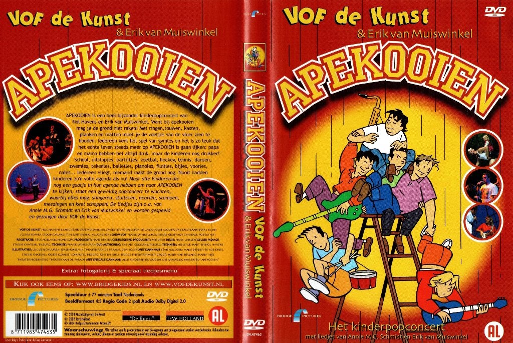 Apekooien, VOF de Kunst & Erik van Muiswinkel, Alle leeftijden, Ophalen of Verzenden, Zo goed als nieuw
