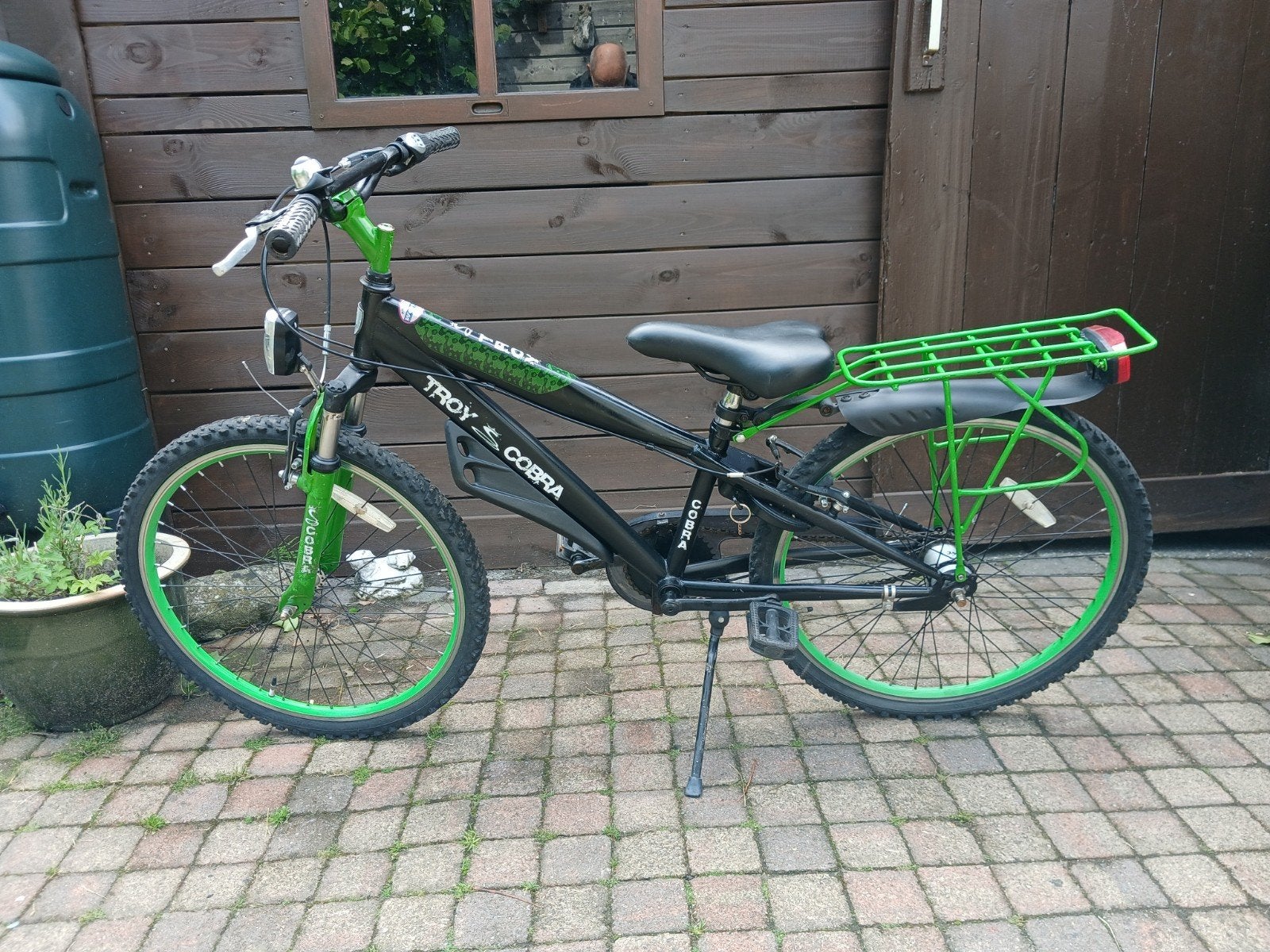 Stoere 24 inch gebruikte jongens fiets Troy Cobra, Ophalen, Gebruikt, 24 inch, Versnellingen