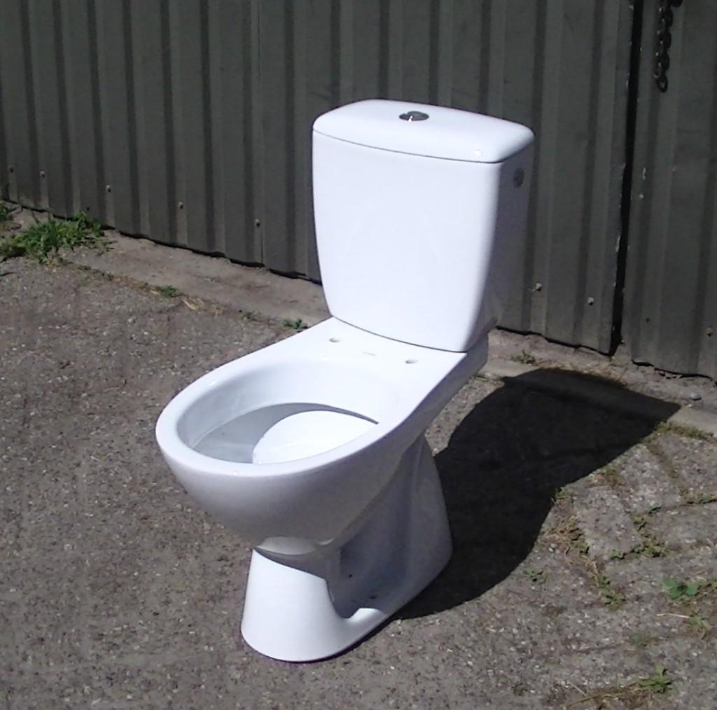 💥Wc pot en wasbakken wasbak / Verhoogd toilet senioren wc💥, Ophalen, Gebruikt, Toilet
