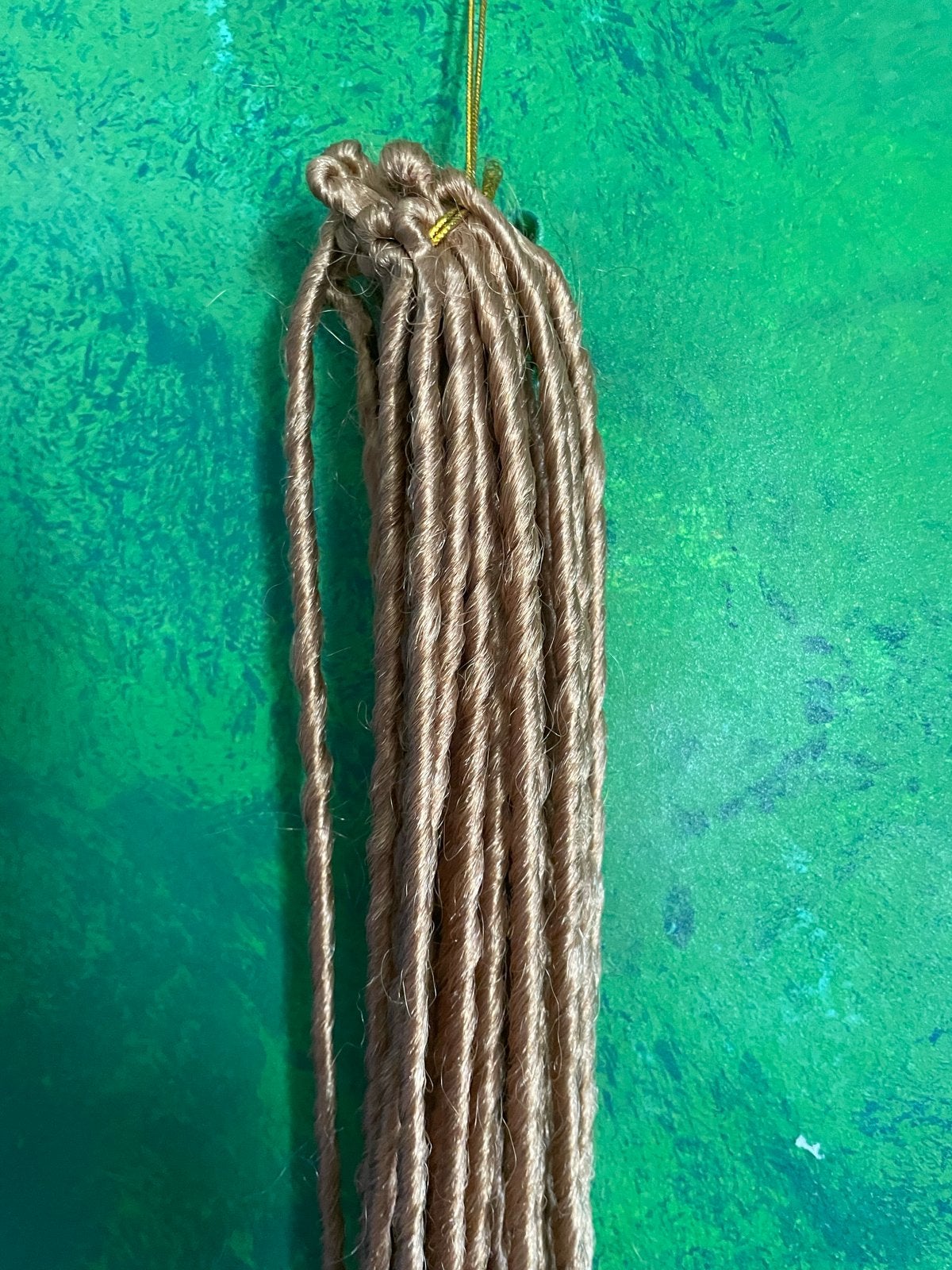 Synthetische dreadlocks - 50 cm, Ophalen of Verzenden, Nieuw, Pruik of Haarverlenging