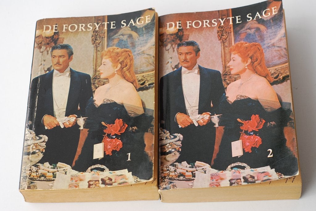 De Forsyte Sage - John Galsworthy 1962 deel I en II, Verzenden, Gelezen
