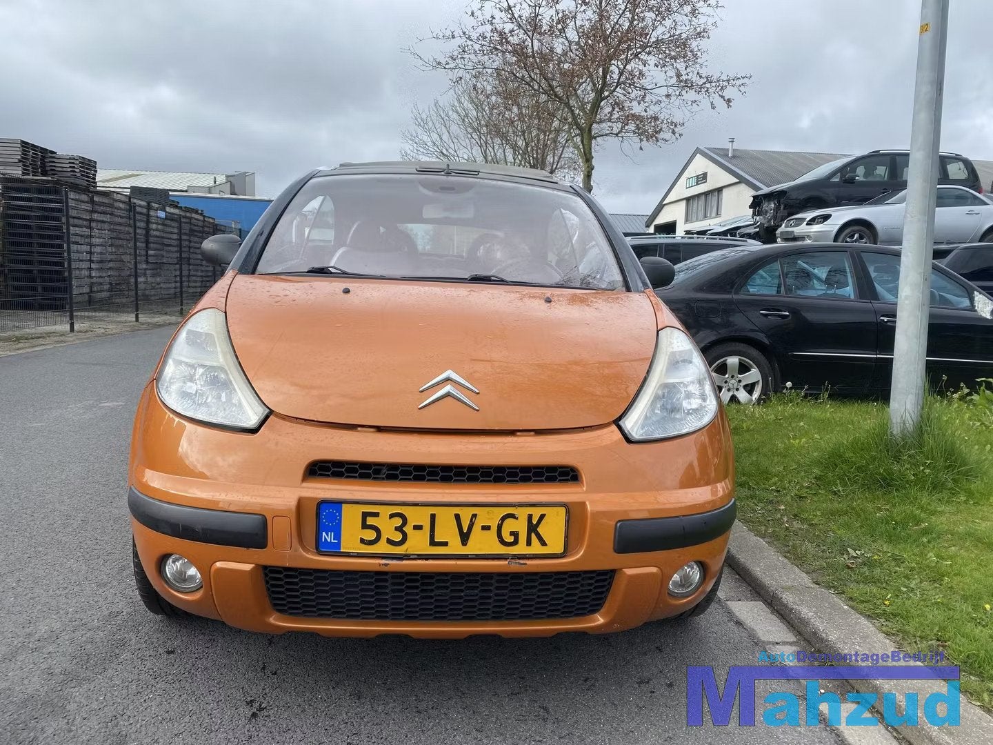 2003 CITROEN C3 Pluriel 1.6 16V Oranje KHUD NFU Demontage on, Auto-onderdelen, Gebruikt, Citroën, Stellantis N.V., Ophalen of Verzenden