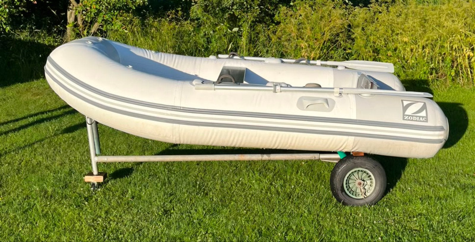 Nette Zodiac Cadet 285 rubberboot, Ophalen, Gebruikt