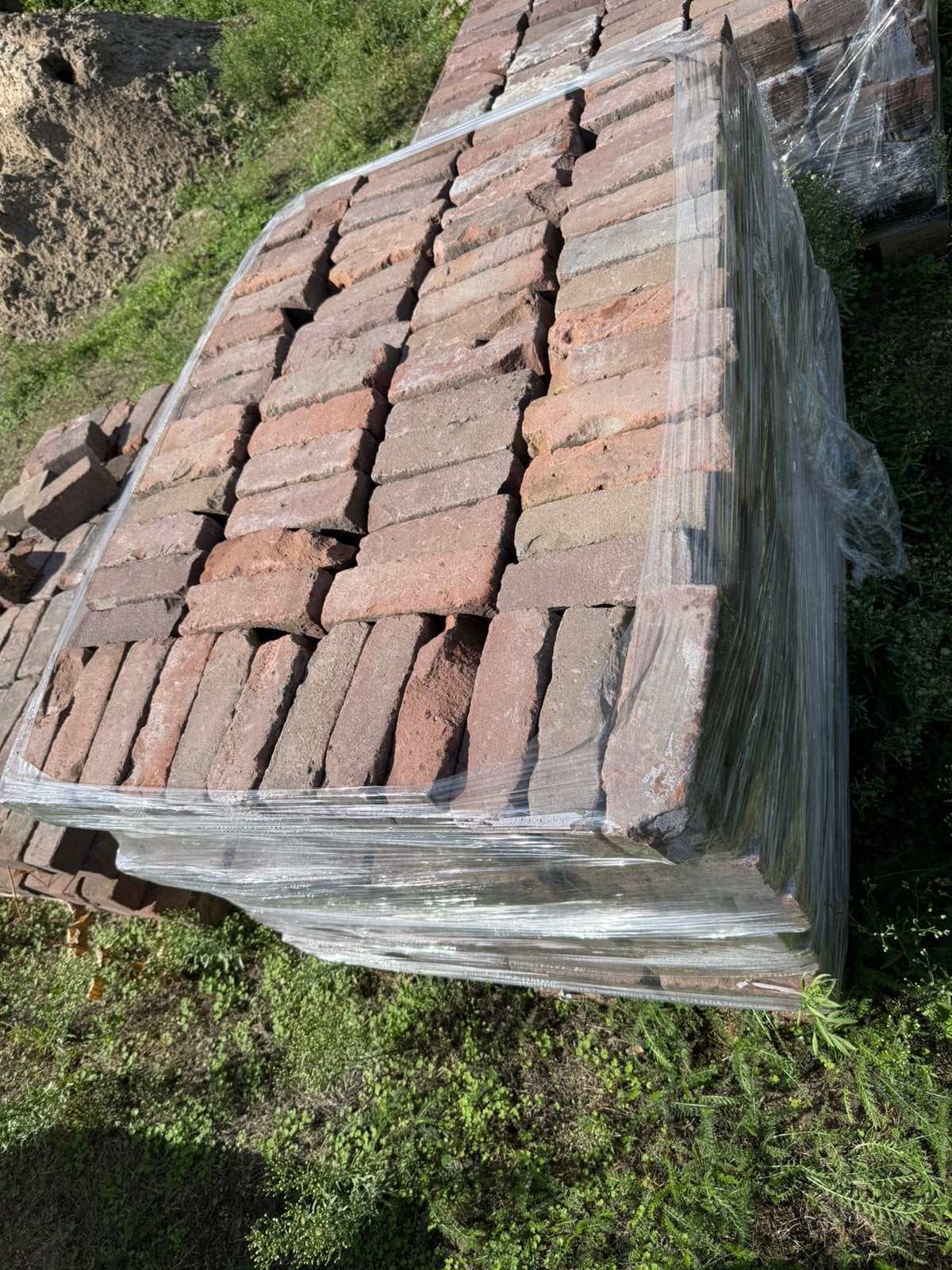 Gebakken dikformaat klinkers ca. 46m2, Ophalen, Klinkers