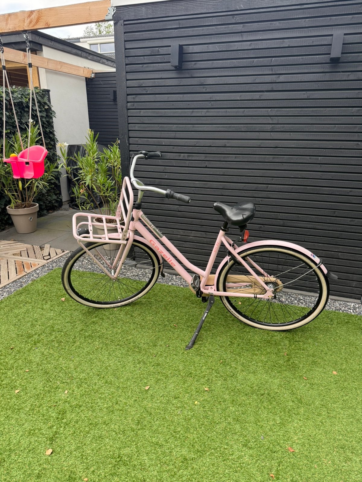Gazelle dames fiets roze, Ophalen, Gebruikt, Versnellingen