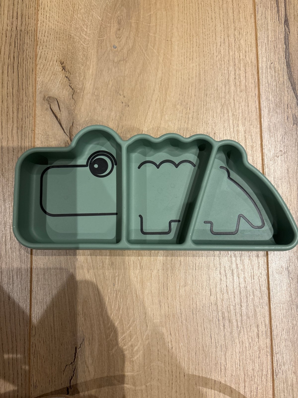 Done by deer Siliconen babybord krokodil - groen, Ophalen, Nieuw
