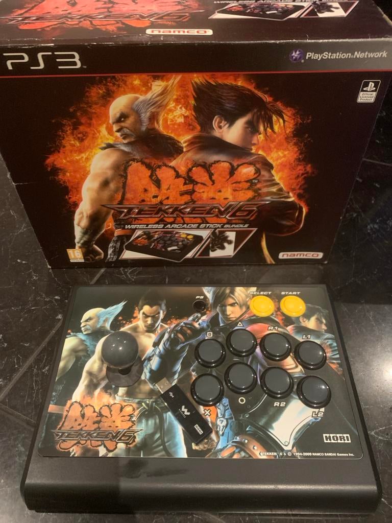 Tekken 6 Hori Wireless Arcade Stick PS3, Spelcomputers en Games, Spelcomputers | Sony PlayStation Consoles | Accessoires, Gebruikt