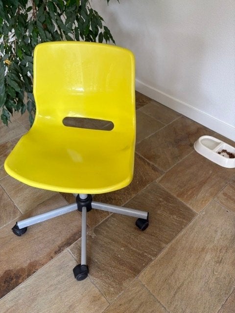 bureaustoel, Ophalen, Gebruikt, Zwart, Bureaustoel