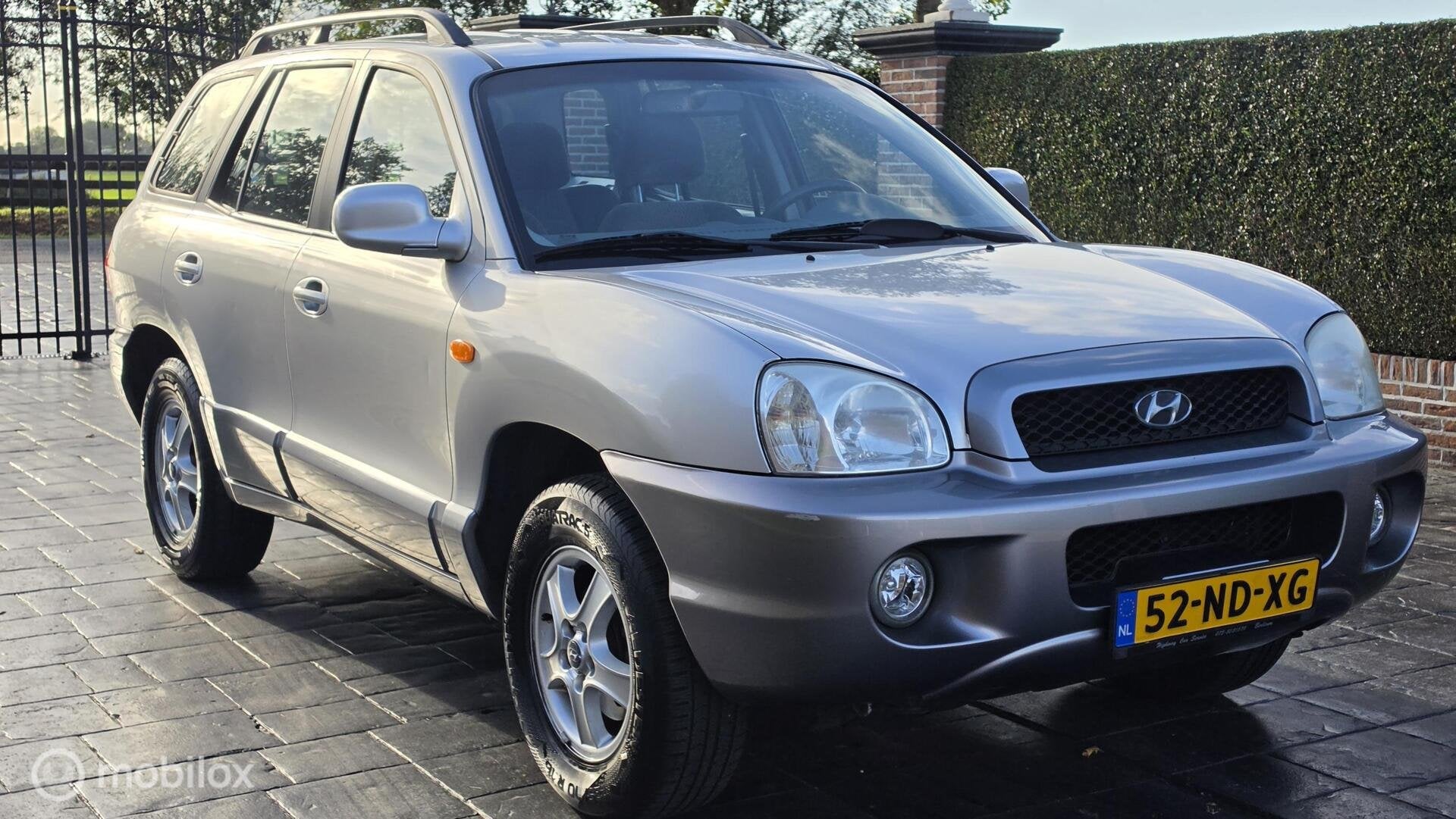 Hyundai Santa Fe 2.7i-24V 4WD V6 Automaat 1e Eigenaar+APK., Automaat, Santa Fe, Gebruikt, Verwarmde buitenspiegels