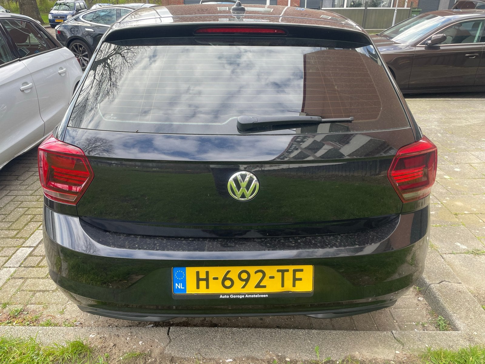 Volkswagen Polo 1.0 TSI 95pk 2020 Zwart, Euro 6, 95 pk, Origineel Nederlands, Bluetooth