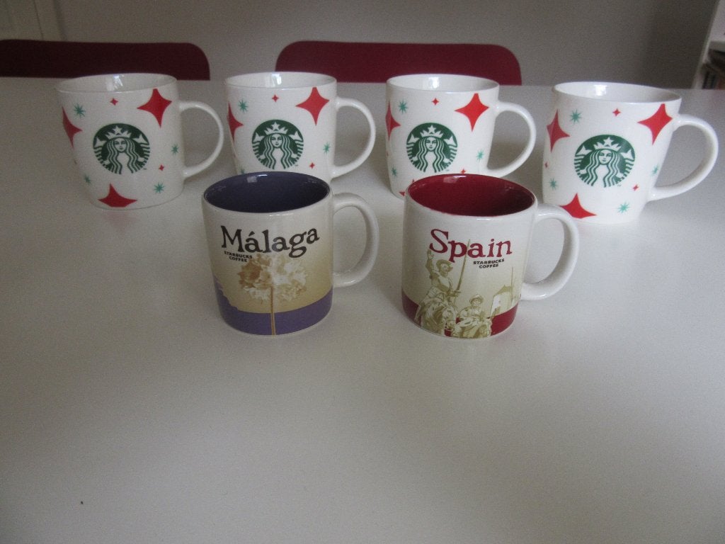 Starbucks mok beker kop Make yours at home / Spain / Malaga, Overige materialen, Zo goed als nieuw, Overige stijlen, Starbucks