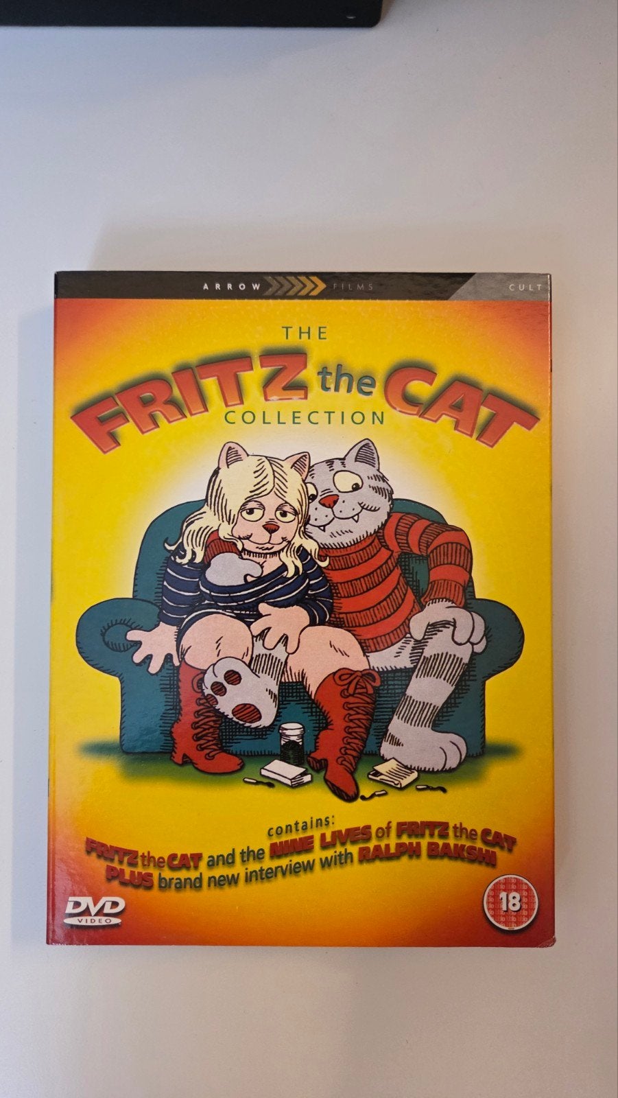 Fritz the Cat Collection DVD - Arrow fims, Vanaf 18 jaar, Engels, Engels, Inclusief doosje