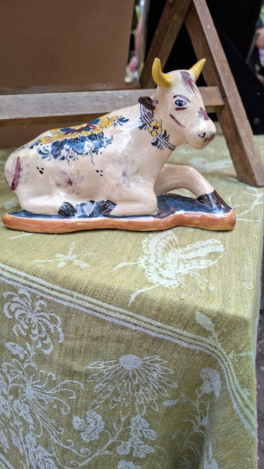 Koe delftsblauw, Ophalen of Verzenden